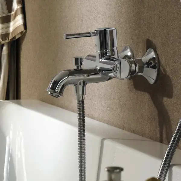 Смеситель для ванны, однорычажный Hansgrohe Talis Classic (цвет - хром) (14140000) фото 2 Aquada.com.ua