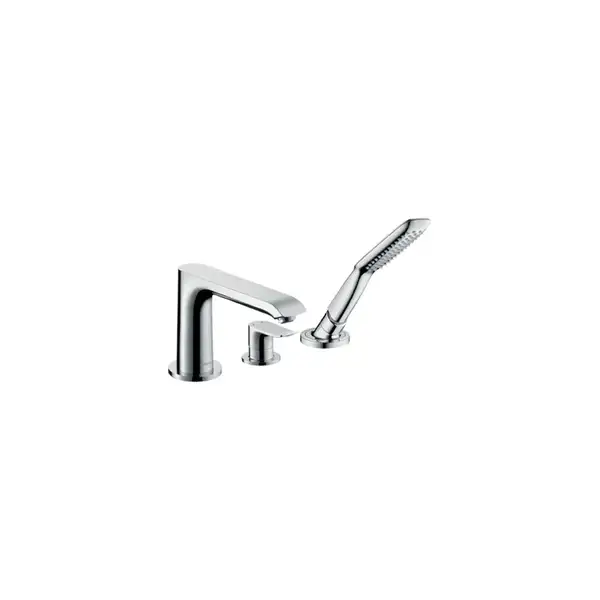 Смеситель на борт ванны Hansgrohe PuraVida (цвет - хром) (15432000) фото 1 Aquada.com.ua