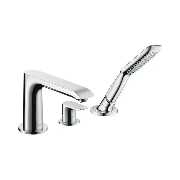 Змішувач для ванни Hansgrohe Mertis на 3 отвори, хром (31190000)