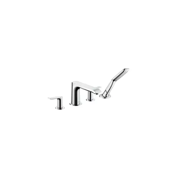 Смеситель на борт ванны Hansgrohe Metris (цвет - хром) (31442000) фото 1 Aquada.com.ua