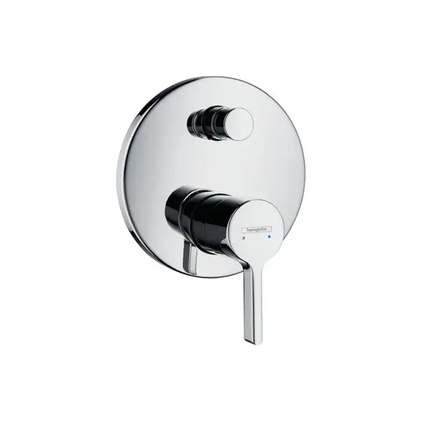 Смеситель однорычажный для ванны и душа Hansgrohe Metris S (цвет - хром) (31465000) фото 1 Aquada.com.ua