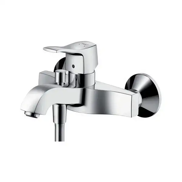 Смеситель для ванны Hansgrohe Metris Classic (цвет - шлифованный никель) (31478820) фото 1 Aquada.com.ua
