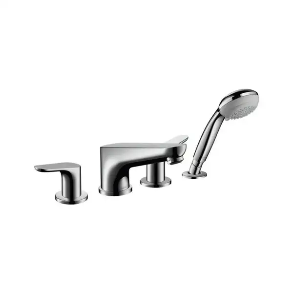 Смеситель на борт ванны Hansgrohe Focus E2 (цвет - хром) (31936000) фото 1 Aquada.com.ua