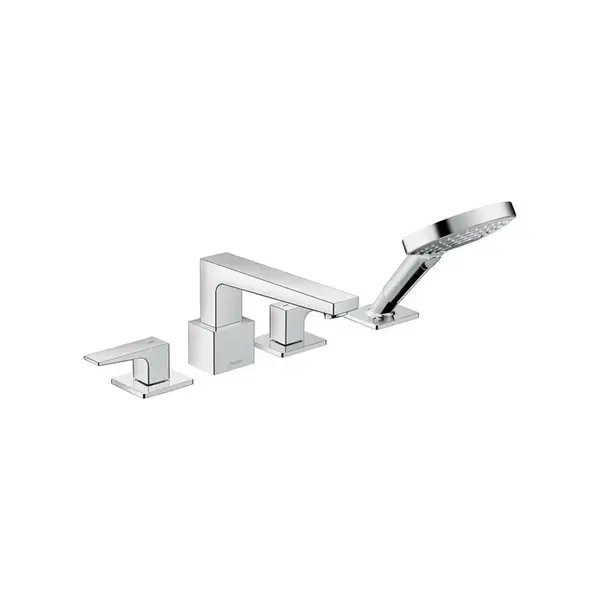 Смеситель на борт ванны Hansgrohe Metropol (цвет - хром) (32552000) фото 1 Aquada.com.ua