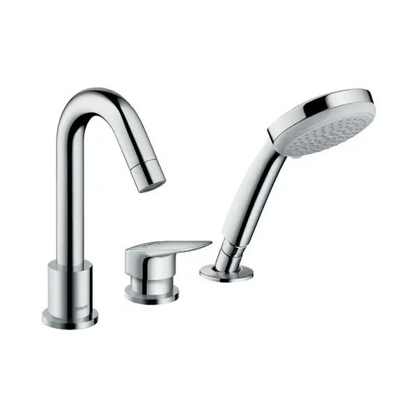 Змішувач для ванни Hansgrohe Logis на 3 отвори, хром (71313000)