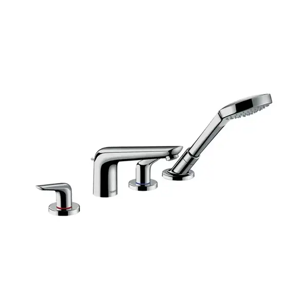 Смеситель на борт ванны Hansgrohe Novus (цвет - хром) (71333000) фото 1 Aquada.com.ua