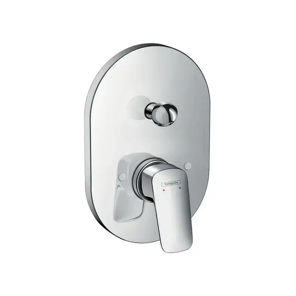 Смеситель для ванны Hansgrohe Logis (цвет - хром) (71406000) фото 1 Aquada.com.ua