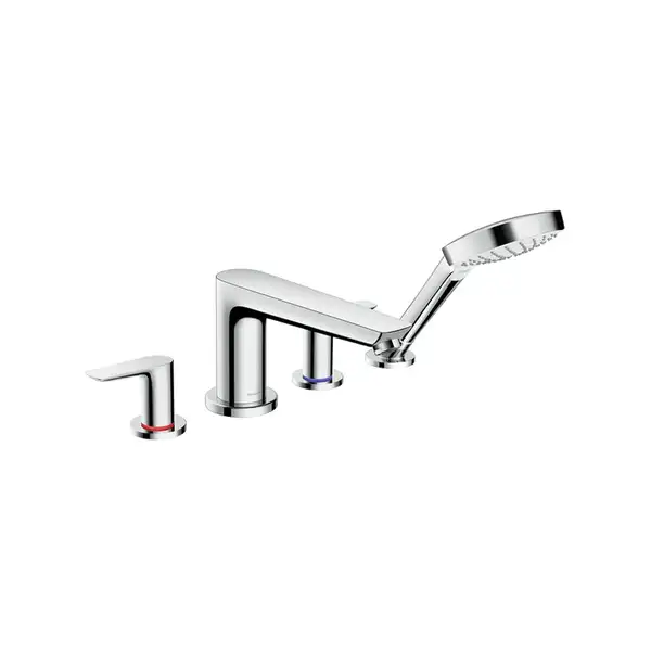 Смеситель на борт ванны Hansgrohe Talis E (цвет - хром) (71748000) фото 1 Aquada.com.ua