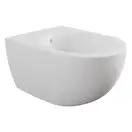 Біде підвісне Flaminia MINIAPP 48,5x36 h27cm, укорочене, Latte Milky white matt (AP219) (AP219LAT)
