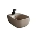 Биде подвесное Flaminia Fluo, цвет - Argilla (матовый) FU218 Argilla