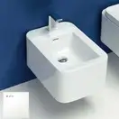 Біде підвісне Flaminia Nile, milky white latte (NL218 MWL)