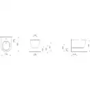 Біде підвісне Kartell H8303310003021  Laufen Швейцарія