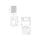 Nic-Design Біде підлогове Nic Design Cool 34,5х52х42 см, Agrilla матовий (004230052)