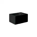 Nic-Design Біде підвісне Nic Design Cool 34х52х26 см, чорний глянець (004243008)