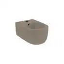 Nic-Design Біде підвісне Nic Design Ovvio 37,4х53х28,5 см, Sabbia матовий (004434051)