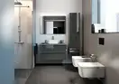 Roca Inspira Square Биде подвесное, белое (A357535000)
