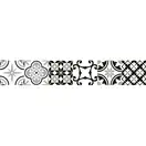Декор настенный, керамогранит Almera Ceramica Artic Black 15 х 90 см 476446