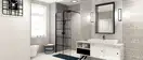 Декор Oxford 3 Graphite Inserto 200x500x9 Konskie (ICT0442090G1,)