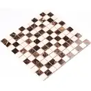 Мозаїка СМ 3022 С2 Brown-White 300×300x9 Котто Кераміка (СМ 325022)
