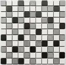 Мозаїка СМ 3028 С3 Graphite-Gray-White 300x300x8 Котто Кераміка (СМ 325028)