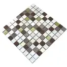 Мозаїка СМ 3042 С3 Beige-Eboni-Gold 300x300x9 Котто Кераміка (СМ 325042)