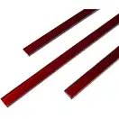 KOTTO Фриз скляний GF 4503  red  silver 25х450  Кераміка Лео УКРАЇНА (GF 45003)