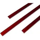КОТТО КЕРАМІКА Фриз скляний GF 751503 red silver 15х750х8 Кераміка Лео УКРАЇНА (GF 7515003)