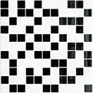 Мозаїка GM 4001 С2 Black-White 300x300x4 Котто Кераміка (GM 425001)