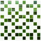 Мозаїка GM 4030 C3 Green D-Green M-White 300x300x4 Котто Кераміка (GM 425030)