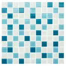 Мозаїка GM 4039 C3 Cerulean M-Cerulean W-White 300x300x4 Котто Кераміка (GM 425039)