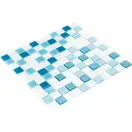 Мозаїка GM 4039 C3 Cerulean M-Cerulean W-White 300x300x4 Котто Кераміка (GM 425039)