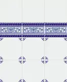 Фриз Cordon Cobalto 30x200 Mainzu (PT00602)