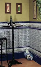 Фриз Moldura Cobalto 70x280 Mainzu (PT00779)