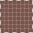 Мозаїка Modernizm Brown 308,6x308,6x6 Paradyz (M-P-309X309-1-MODM.BR)