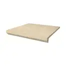 Сходинка з капіносом пряма Scandiano Beige 30x33 код 6812 Ceramika Paradyz (Z---300X330-1-SCAN.BEKP)