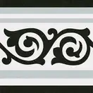 Декор 1900 Gibert-2 Gris 200x200x8 Vives (11J7)