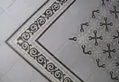Декор 1900 Gibert-3 Gris 200x200x8 Vives (11M1)