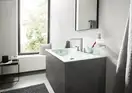 Дозатор для жидкого мыла Hansgrohe AddStoris, хром/стекло матовое (41745000) фото 2 Aquada.com.ua