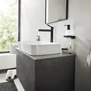 Дозатор рідкого мила, підвісний Hansgrohe AddStoris, Brushed Black (41745340)