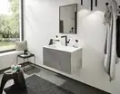 Дозатор для жидкого мыла Hansgrohe AddStoris, чёрный матовый/стекло матовое (41745670) фото 10 Aquada.com.ua