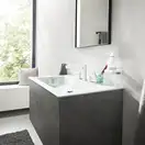Дозатор рідкого мила, підвісний Hansgrohe AddStoris, Matt White (41745700)
