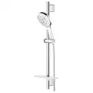 Душевой гарнитур Grohe Grohe Rainshower Smartactive 130 (цвет - хром), 3 вида струи (26546000) фото 3 Aquada.com.ua
