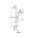 Grohe Tempesta Cube 110 Душевой гарнитур, 3 режима (27929003)