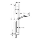 Hansgrohe Pulsify Select 105 Душевой набор, хром (24160000)