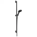 Душевой гарнитур Hansgrohe Pulsify (цвет - чёрный матовый), 3 вида струи Relaxation (24170670) фото 1 Aquada.com.ua