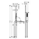 Hansgrohe Pulsify E Душевой гарнитур, черный матовый (24381670)