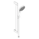 Hansgrohe Raindance Alive Select S Ecosmart Душевой гарнитур, черный хром (24600340)