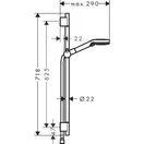 Hansgrohe Vernis Blend Vario S Puro Душовий набір, чорний матовий (26422670)