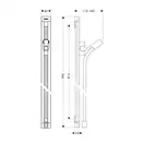 Hansgrohe Raindance Unica S Душевая штанга, хром (27636000)