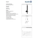 Kludi Nova Fonte Душовий гарнітур, чорний мат (2085039-15)